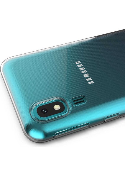 Samsung Galaxy A2 Core Kılıf Şeffaf Süper Silikon Kamera Korumalı modelleri
