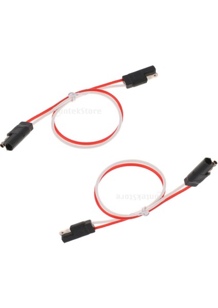 Pins Hızlı Bağlantı Kesme Tel Koşum Sae Konnektör Kurşun Kurşun Kablo x 2
