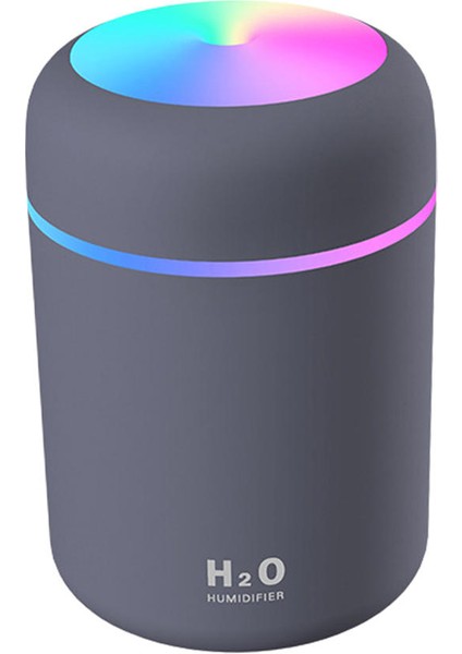 USB Powered Serin Nemlendirici Hava Spreyi Aroma Yağ Difüzörü Araba Gri(Yurt Dışından) fiyatları