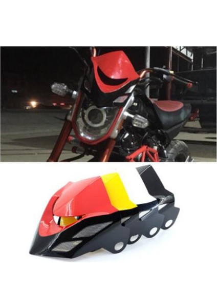 Far Işık Cam Ekran Honda MSX125 Grom 14-15 Siyah Için Fairing fırsatları