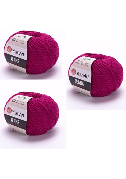 Jeans 91 3'lü Örgü Ipi Paket