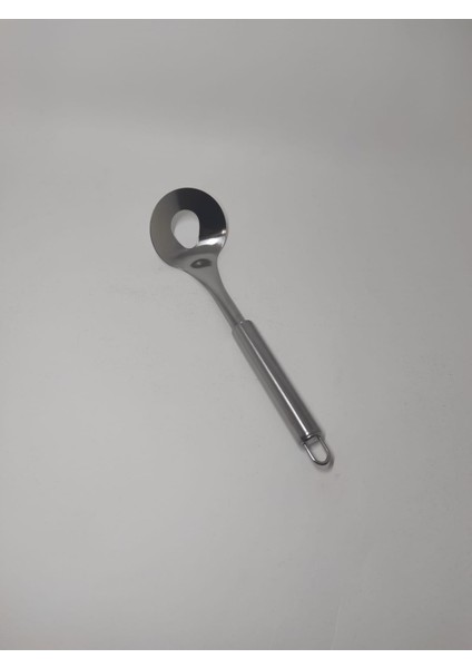 Delikli Köfte Yapma Kaşığı Çelik Paslanmaz Lokma Kaşığı Pişi Hamur Kaşığı 24 cm modelleri