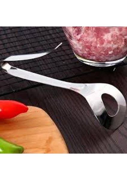 Delikli Köfte Yapma Kaşığı Çelik Paslanmaz Lokma Kaşığı Pişi Hamur Kaşığı 24 cm indirimleri