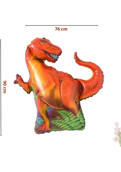 Jurassic Dinozor Folyo Balon, 90 cm x 76 cm