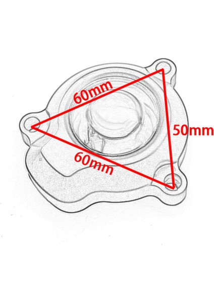 Yamaha LC135 Y15 Için Cnc Alüminyum Yağ Filtresi Kapağı 5 Speed ​​şeffaf modelleri
