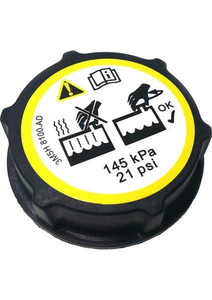 Ford Focus Mondeo Için Radyatör Kap Araba Aksesuarları # 1301104 3M5H-8100-REKLAM(Yurt Dışından)