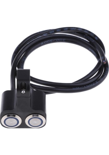 25MM / 1 "motosiklet Gidon Far Açık / Kapama Anahtarı Göstergesi ile