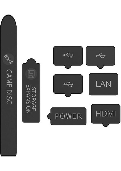 Xbox Serisi Için Toz Kapağı Toz Geçirmez Fiş S x Ccessories Kompakt Dayanıklı A