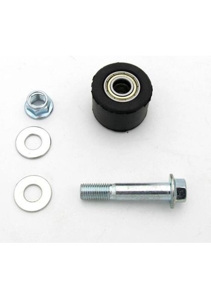 10MM Zincir Rulo Kasnak Kaydırıcı Gergi Çukur Kir Bisiklet Tekerlek Kılavuzu Motor