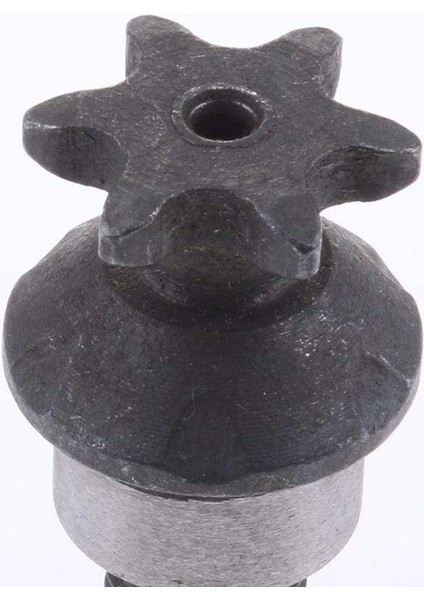 6 T Ön Dişli Pinyon Dişli 2 Zamanlı 49CC Mini Cep Bisiklet Için Uygun