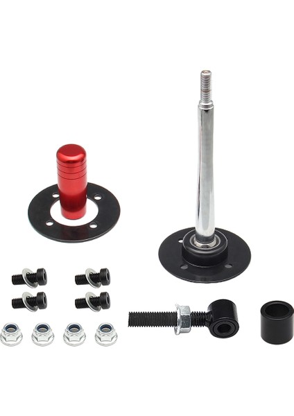 Drift Tuning Kısa Shifter Lever Topuzu ile 85-10 Bmw E30 E36 E46 Kırmızı Uyuyor