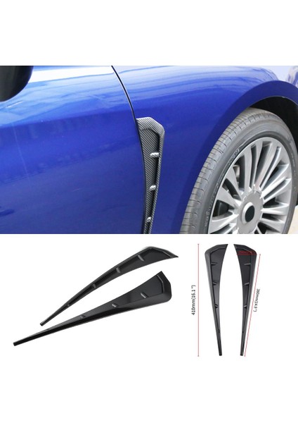 2x Oto Araba Modifiye Ön Yan Vent Kapak Trim Honda Civic 16-18 Için(Yurt Dışından) fiyatları