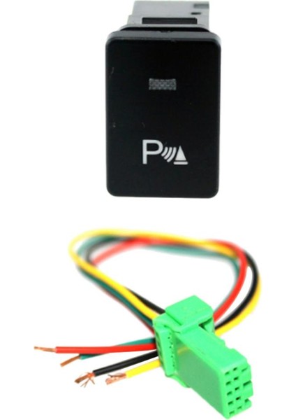 Araba 4 Kutuplu Push Button Anahtarı Toyota Camry 4runner Için Park Desenli(Yurt Dışından)
