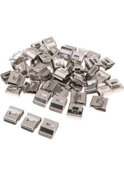 200X Pv Güneş Paneli Tel Kablo Klipleri Dokuz Raptiye Klipleri Yönetimi 180X20MM modelleri