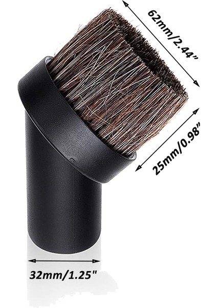 Parça Elektrikli Süpürge Eklentisi Yumuşak At Kılı Kıl Toz Alma Fırçası Vakum Değiştirme, Temizleme Aletleri, Iç Çap 32MM (Yurt Dışından) fiyatları