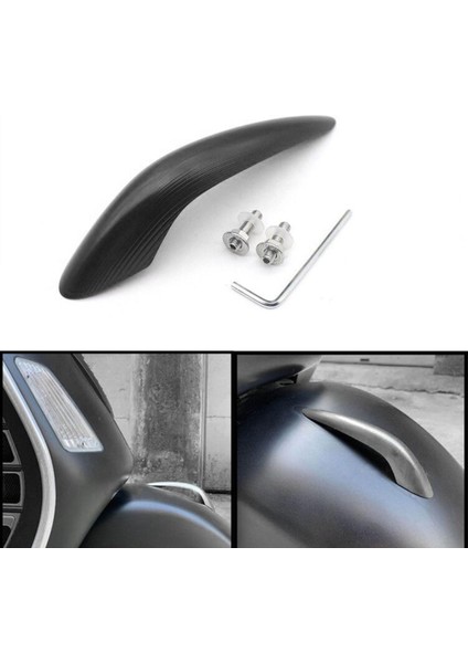 Ön Çamurluk Burun Dekorasyon Gaga Dekor Vespa Gts Gtv 250 300 Siyah modelleri