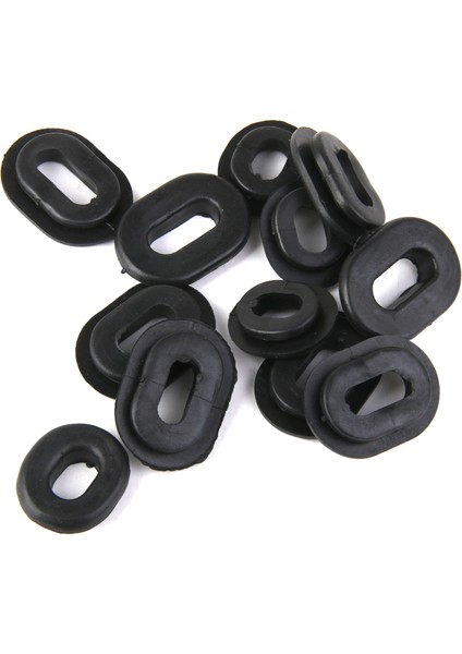 24 Adet Motosiklet Fairing Yan Kapak Grommets GS125 Suzuki CG125 Honda fırsatları