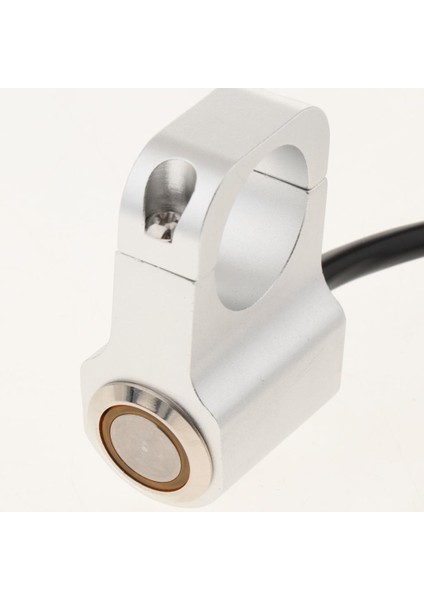 Motosiklet Gidon Far Push Button Anahtarı Su Geçirmez On-Off Sarı