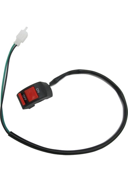 Evrensel Motosiklet Kolu Bar Kontrolü Işığı Açık Kapalı Switch Coolsport Için