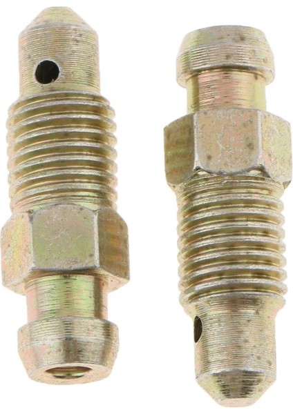 20 Adet M8 * 1.25MM + 1mm Motosiklet Araba Fren Bleeder Nipel Kumpas Kanama Vidalar