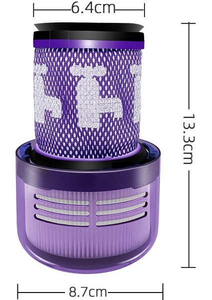 Dyson V12 Için Yedek Parçalar Hepa Filtre Tespit Ince Mutlak Toplam Temiz Akülü Elektrikli Süpürge Yedek Aksesuarlar (Yurt Dışından) modelleri