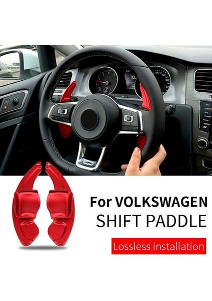 Vw Golf Golf Için Kırmızı Araba Vites Kürek 5 R32 Gtx / Gtıs / Gt-Tsı 2pack