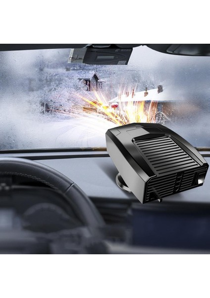 Araba Isıtıcı Isıtma Soğutma Hava Arıtma Takma Sigara Çakmak Dokuman 24V Siyah fiyatları