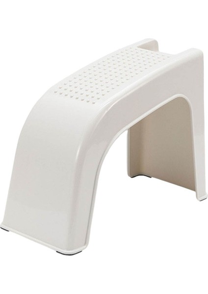 Duş Ayak Dinlenme Standı Çok Fonksiyonlu Duş Ayak Tabure Ev Beyaz