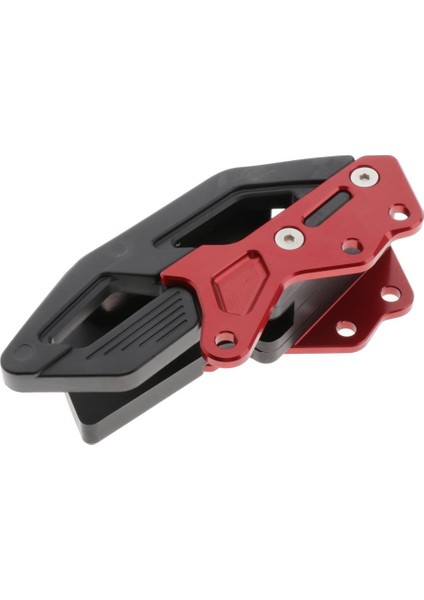 Honda CR250 CRF250R Için Arka Zincir Kılavuzu Guard Dişi Koruyucu Kaydırıcı Kırmızı fırsatları