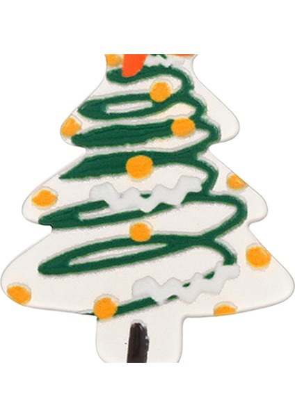 1 Çift Noel Saplama Küpe Kadınlar Için Küpe Kızlar Için Xmas Hafif D
