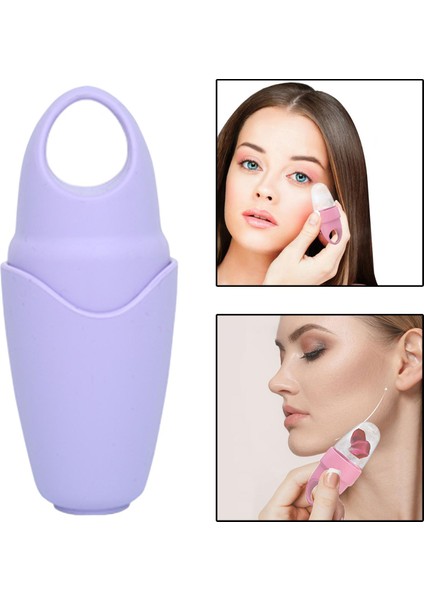 Küçük Kullanımlık Buz Masaj Kupası, Fitness Yüz Kriyosfer Masajı, Soğuk Masaj Rulo Aracı Erkekler Kadınlar Için 11X4.5 cm - Mor(Yurt Dışından) indirimleri