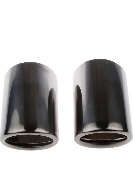 Araba 8cm Audi A4 / A4L / Q5 / Q3 / A3 / A1 / A5 / A6 Için Egzoz Borusu Son Işlemci