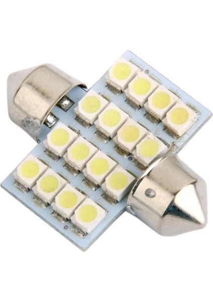 Araç 16 Smd LED 3528 31MM Iç Kubbe Festoon Ampul fiyatları