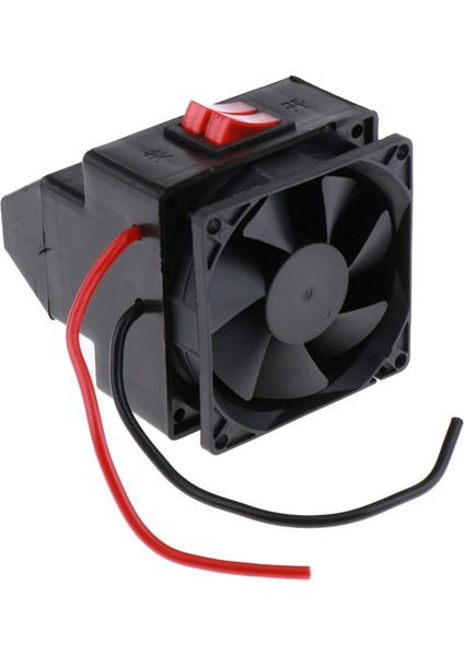 12 V 300W Oto Isıtıcı Fan - Siyah (Yurt Dışından)