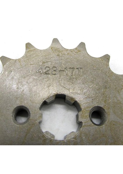 17 Diş 17MM Ön Zincir Kılıfı 50/70/17/110 / 125 / 150CC Dirt Pit Bisikleti fırsatları