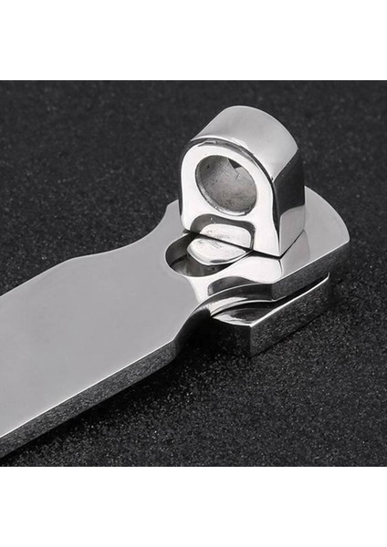Paslanmaz Çelik Gömme Kapı Kaplama Bölmesi Katlanır Bükme Menteşesi 7.6x2.6cm