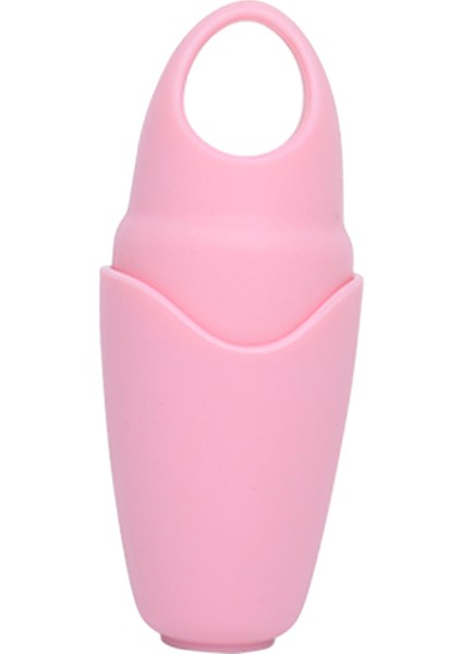 Silikon Kullanımlık Soğutma Buz Masaj Bardak Soğuk Masaj Rulo Kırmızı