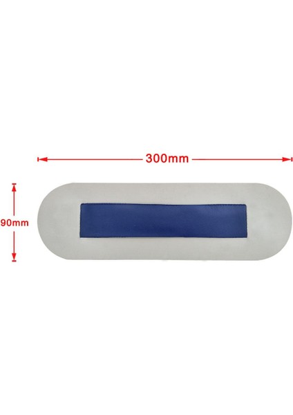2 Adet Şişme Tekne Pvc Koltuk Kayışı / Yamalar Açık Gri 300X 90MM