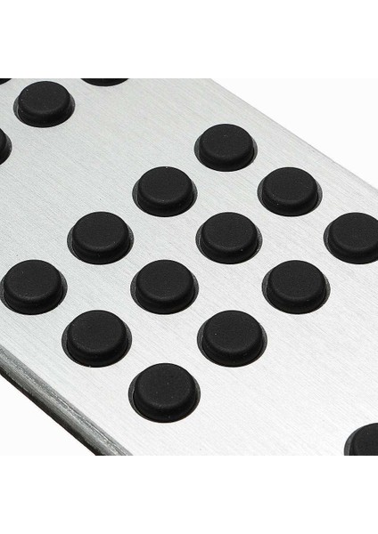 Alüminyum Alaşım Footrest Ayak Dinlenme Ölü Pedalı Pad Kapak 206 206CC fırsatları
