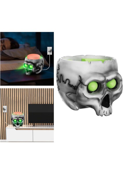 Kafatası Şeklinde Hoparlör Tutucu - Mavi (Yurt Dışından) fırsatları