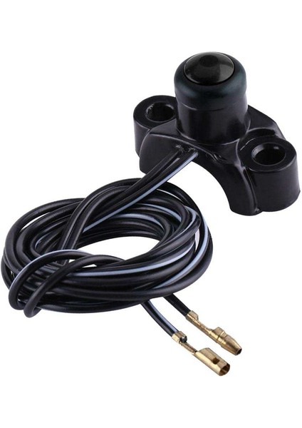 Evrensel Motosiklet Atv 7/8 "gidon Dağı Öldürme Durdurma Düğmesi Anahtarı Siyah(Yurt Dışından)