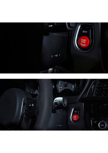 0.98 '' Motor Çalıştırma Durdurma Düğmesi Kapak Trim Bmw F / G Şasi Serisi Kırmızı fırsatları