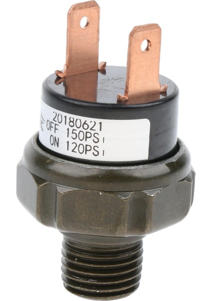 Hava Kompresörü Için Basınç Kontrol Anahtarı Vanası Alüminyum Alaşım 120-150PSI(Yurt Dışından)