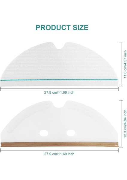 Roborock Tek Kullanımlık Paspas Bezi Elektrikli Süpürge Için Xiaomi Roborock S6 S5MAX E35 E2 Bezleri Paspas Bezi (Yurt Dışından)