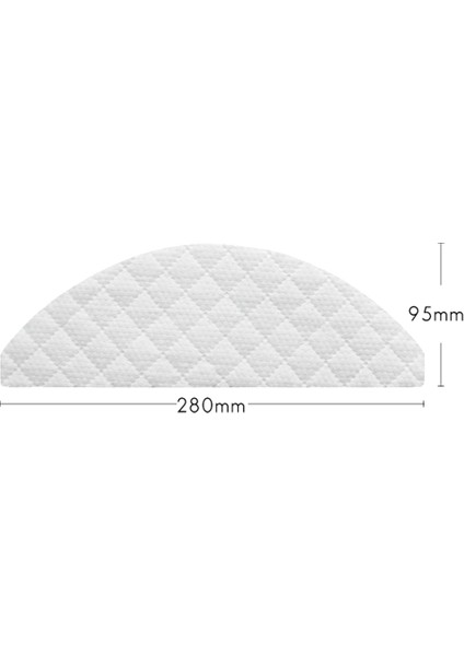 Mop Bezleri Tek Kullanımlık Mendil Parçaları Aksesuarları Xıaomı Roıdmı Eve Plus Robot Temizleyici Süpürücü Için (Yurt Dışından)