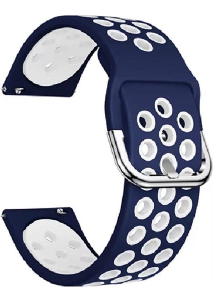 Huawei Watch Gt 2 46MM (22MM) Ipeksi Delikli Silikon Kordon