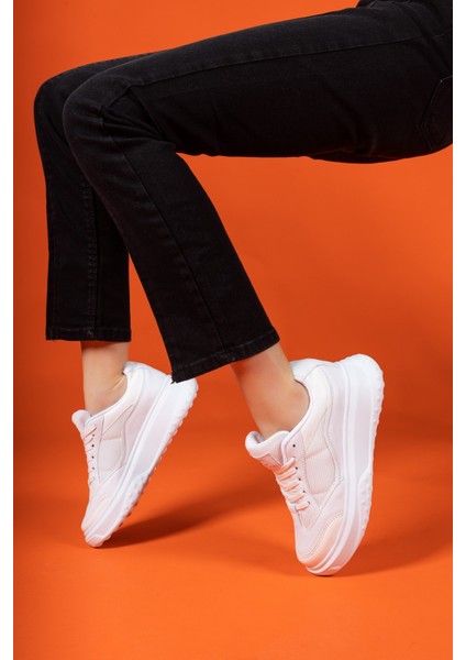 Beyaz Kadın Sneaker 0012153 indirimleri