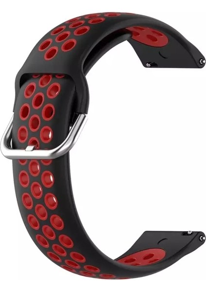 Huawei Watch Gt 2 46MM (22MM) Ipeksi Delikli Silikon Kordon