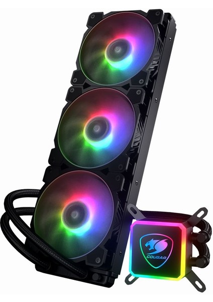 Aqua 360 Rgb Işıklı 240 mm Sıvı Soğutmalı İşlemci Fanı Tr4 Uyumlu (CGR-AQUA-360 Argb)