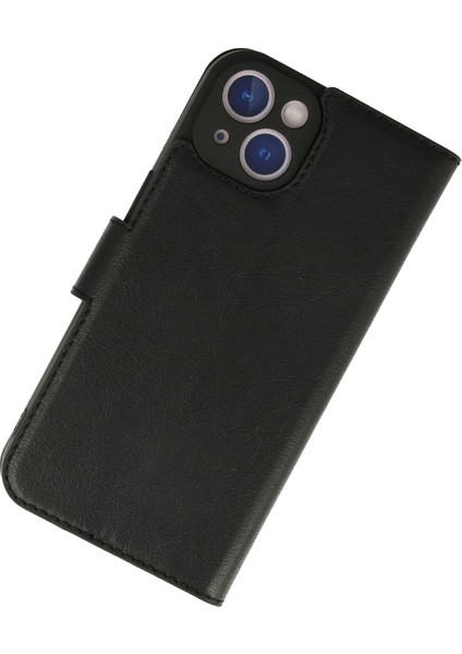 iPhone 13 Kılıf Kapaklı Cüzdan Standlı Deri - Siyah fiyatları